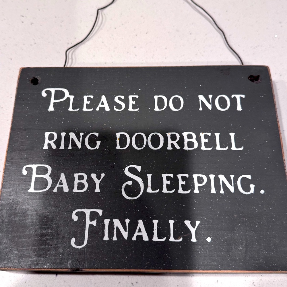 SLEEPING BABY SIGN!